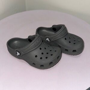 CROCS Kids Classic Clog - Charcoal Gray